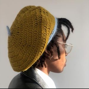 Crochet beret